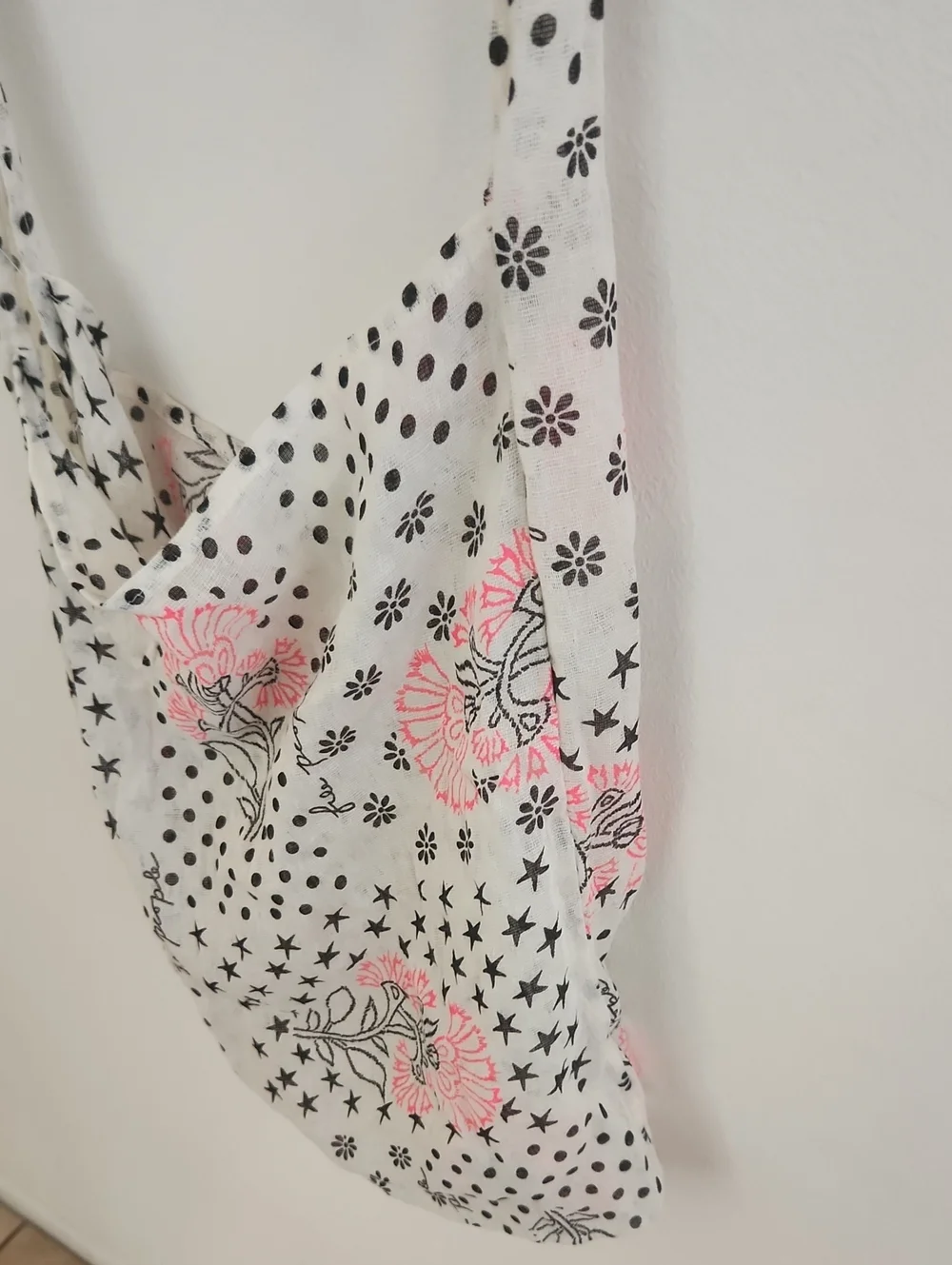 Free People Printed Tote Bag